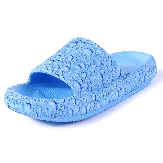 Pillow Slippers for Men and Women Cloud Shower Slides Beach Pool Bathroom Sandals with Thick Sole Cushioned