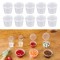 Home & Kitchen Trapezoidal Container Transparent Party Supplies Spoons Pastry Tools Dessert Cup Mousses Disposable Cups